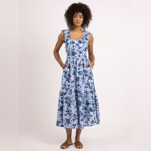 Bootlegger Floral Summer Maxi Dress With pockets New without Tag XXL